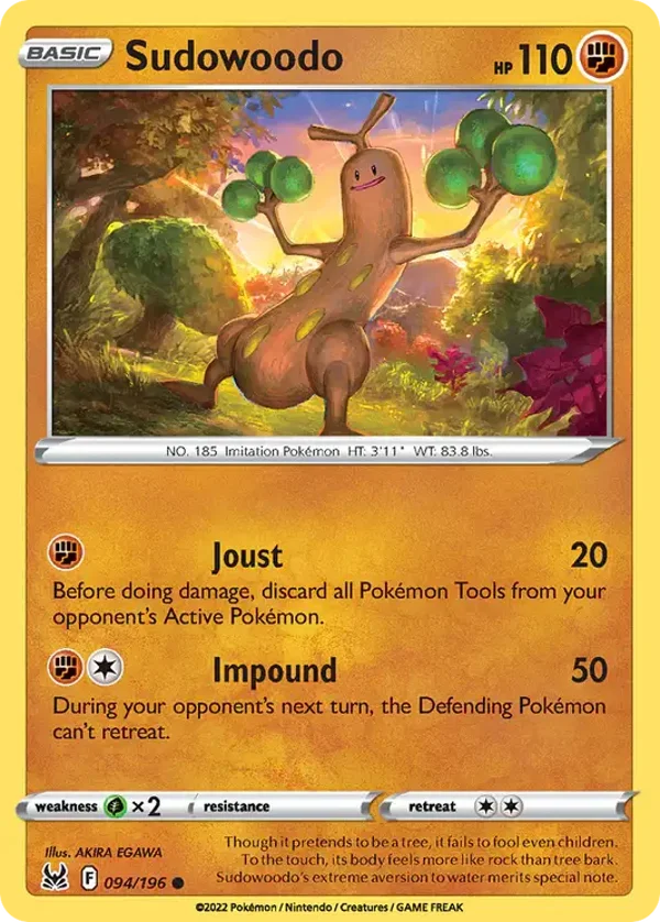 94/196 Sudowoodo SWSH11