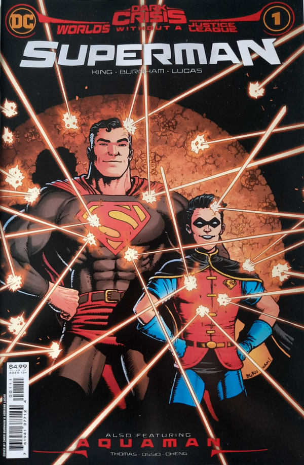 Dark Crisis Worlds without Justice league Superman #1