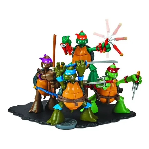 Teenage Mutant Ninja Turtles 10 cm Actionfiguren 40th Anniversary Set