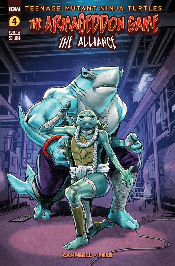 Teenage mutant ninja turtles the armageddon game the alliance #4