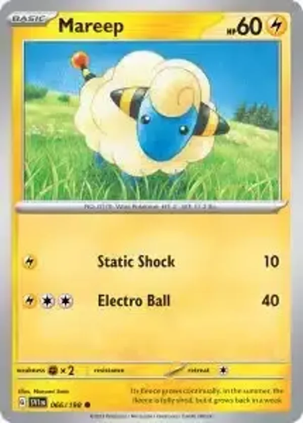 66/198 Mareep Reverse SV1