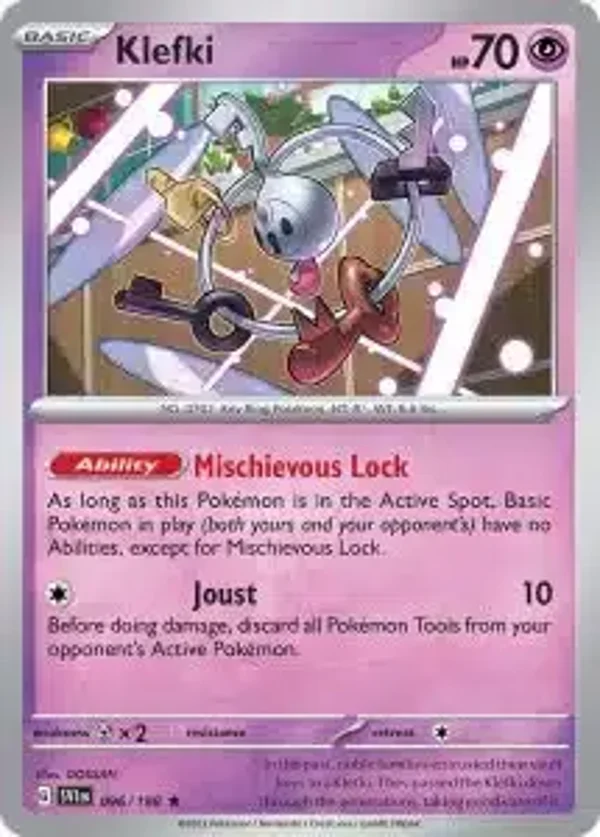 96/198 Klefki Holo SV1