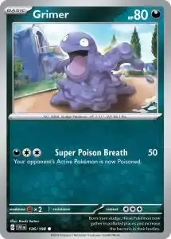 126/198 Grimer Reverse SV1