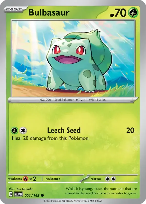1/165 Bulbasaur SV3-5