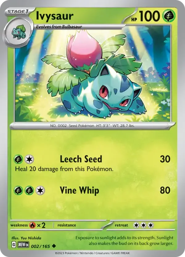 2/165 Ivysaur SV3-5