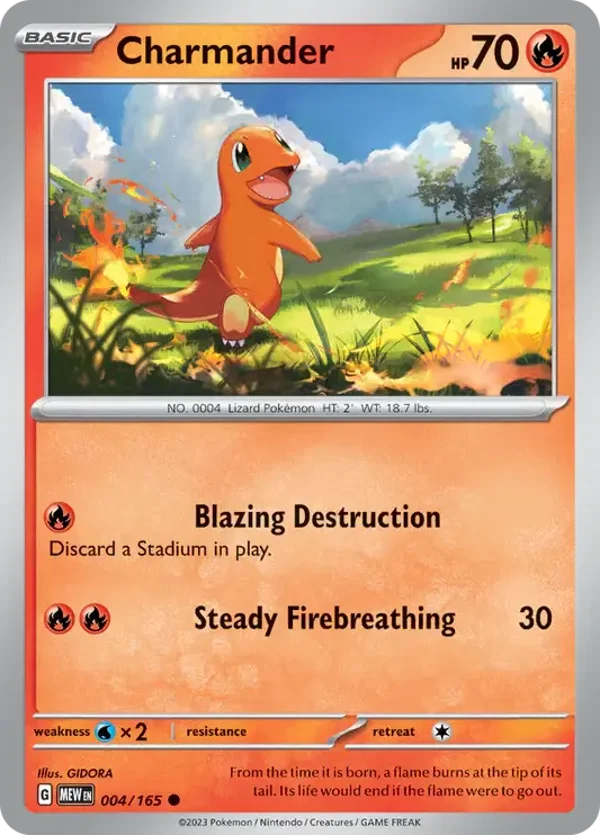 4/165 Charmander SV3-5