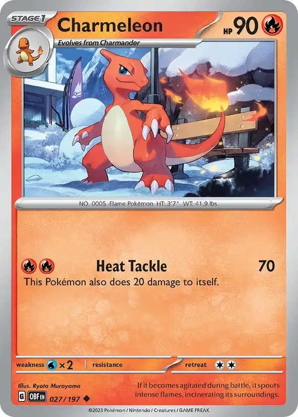 27/197 Charmeleon SV3