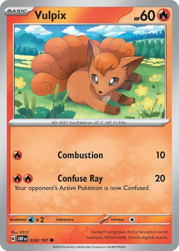 28/197 Vulpix SV3