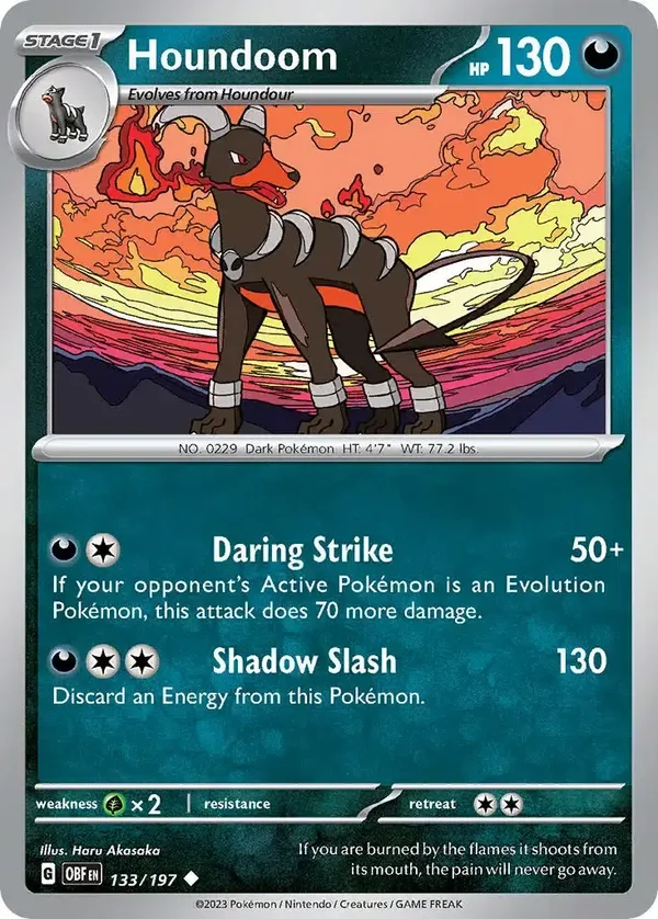 133/197 Houndoom SV3