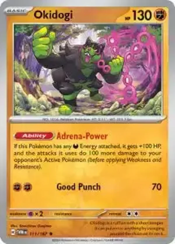 111/167 Okidogi Holo SV6