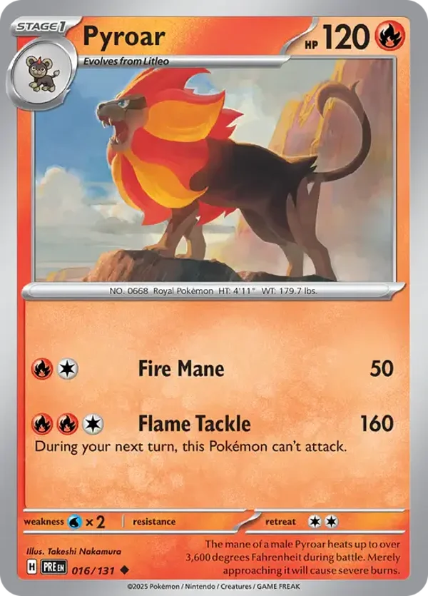 16/131 Pyroar SV8-5