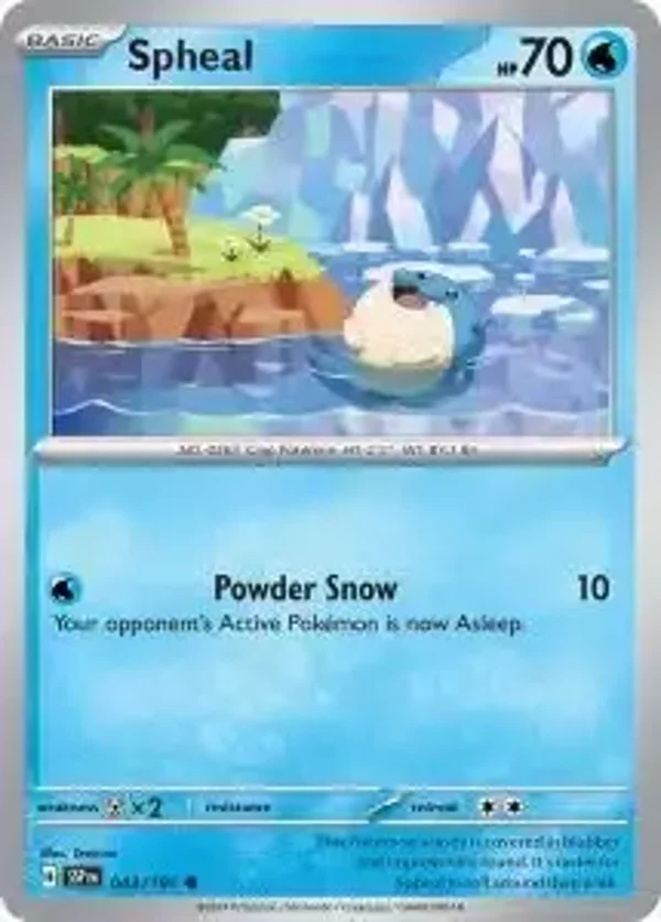 43/191 Spheal SV8