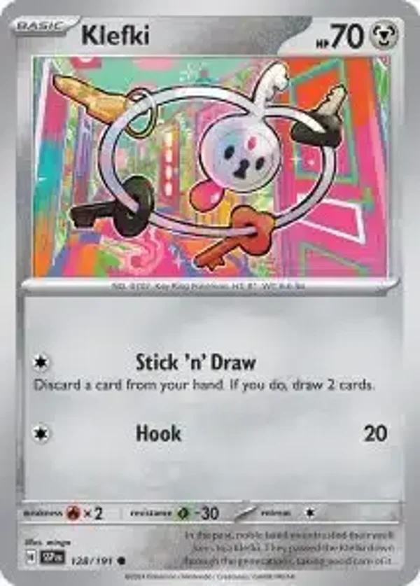 128/191 Klefki Reverse SV8