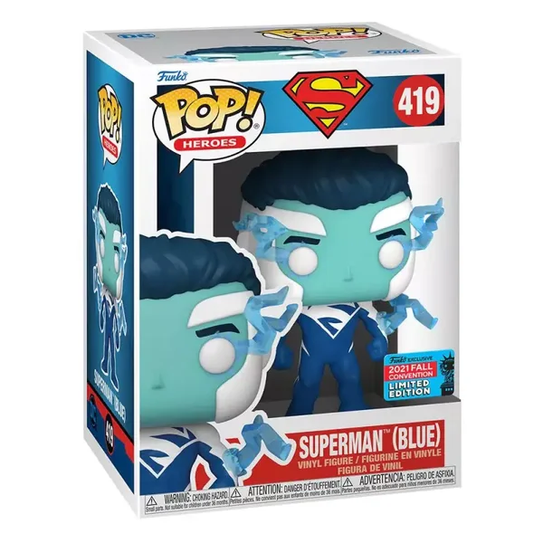 Funko pop Superman (blue) 419 Exclusive