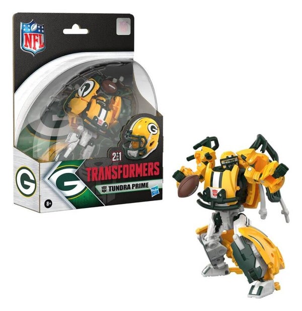 NFL X Transformers action figure set van 4