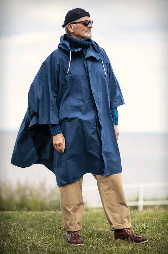 Poncho Rip-Stop Dry Wax