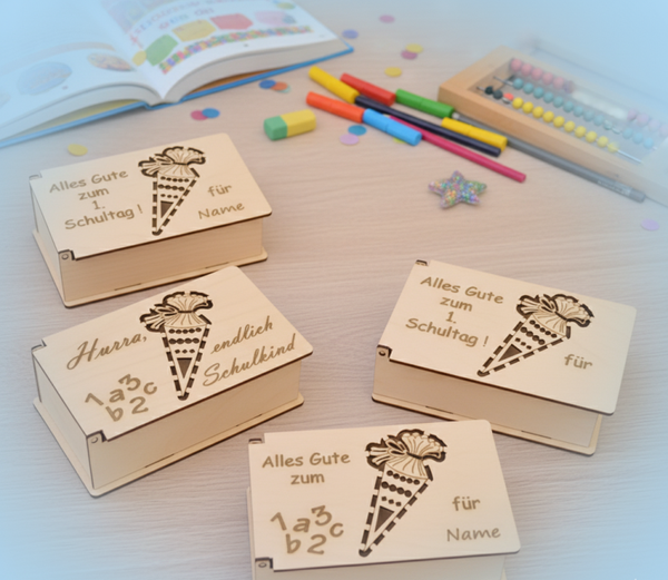 Einschulung Geschenkbox