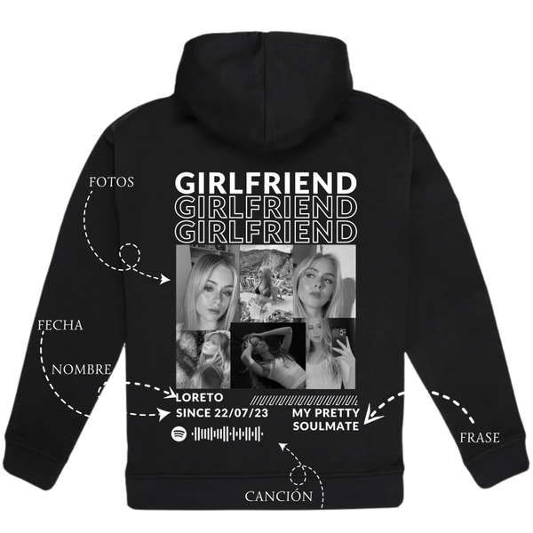 Sudadera GirlFriend Personalizada