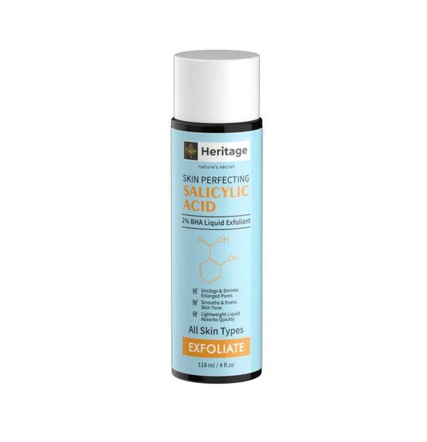 Heritage Daily Exfoliant met Salicylzuur (BHA) tegen Grove Poriën, Ontstekingen & Onzuiverheden