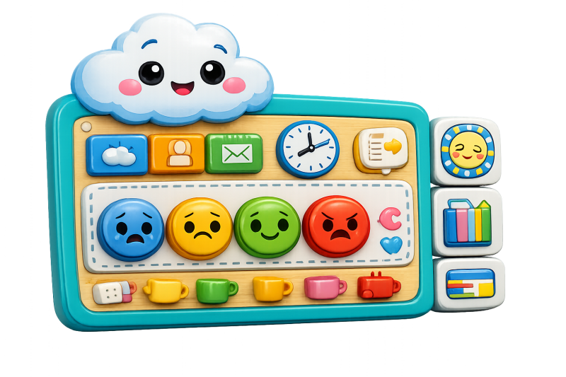 Modelo visual del jugete físico