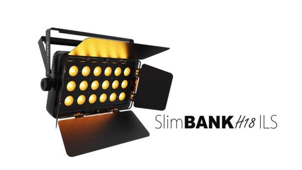 8x CHAUVET SLIMBANK 18LED's 6.2W RGBAW+UV ILS