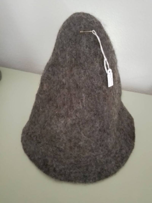 Biologisch gevilte sauna muts