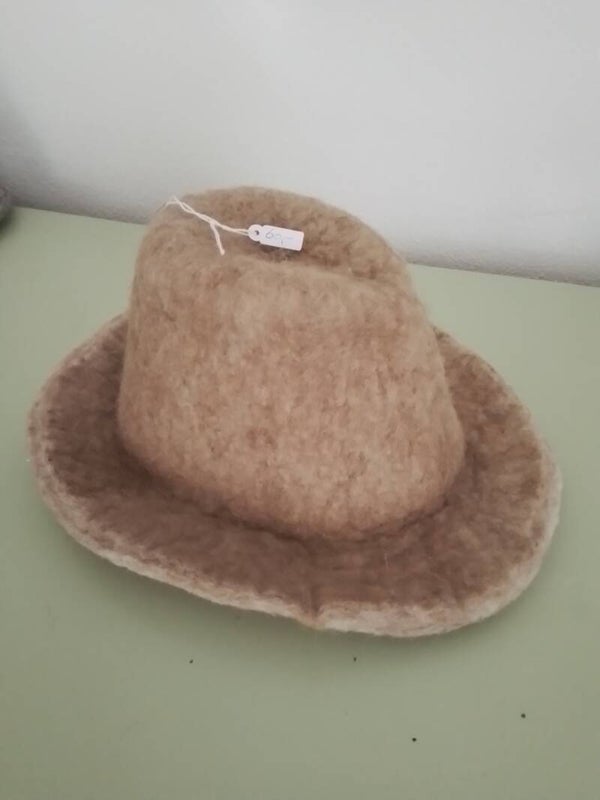 Biologisch gevilte hoed