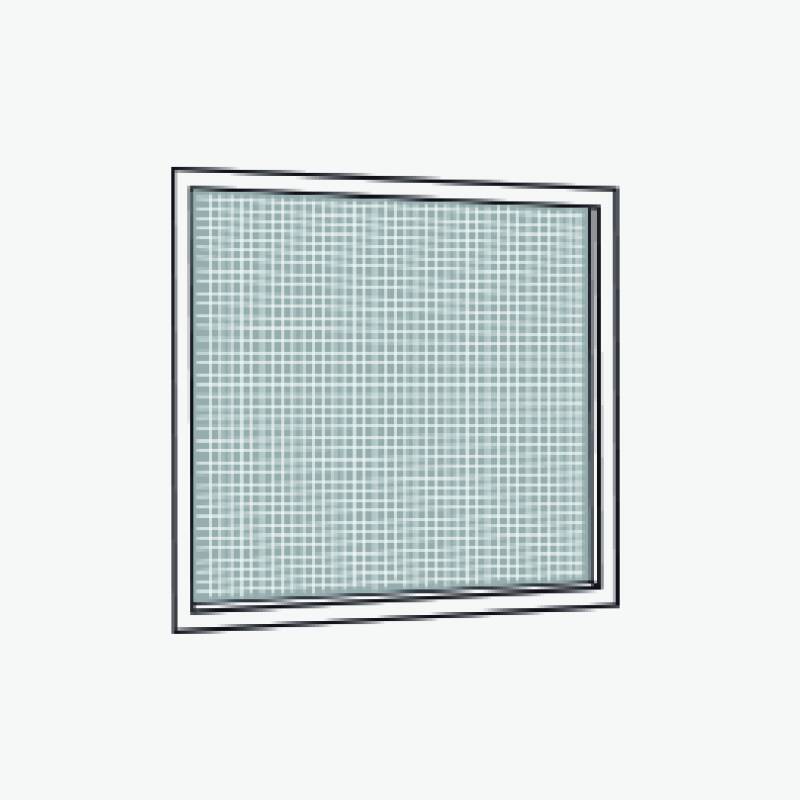 Schuifdeur met windsturing