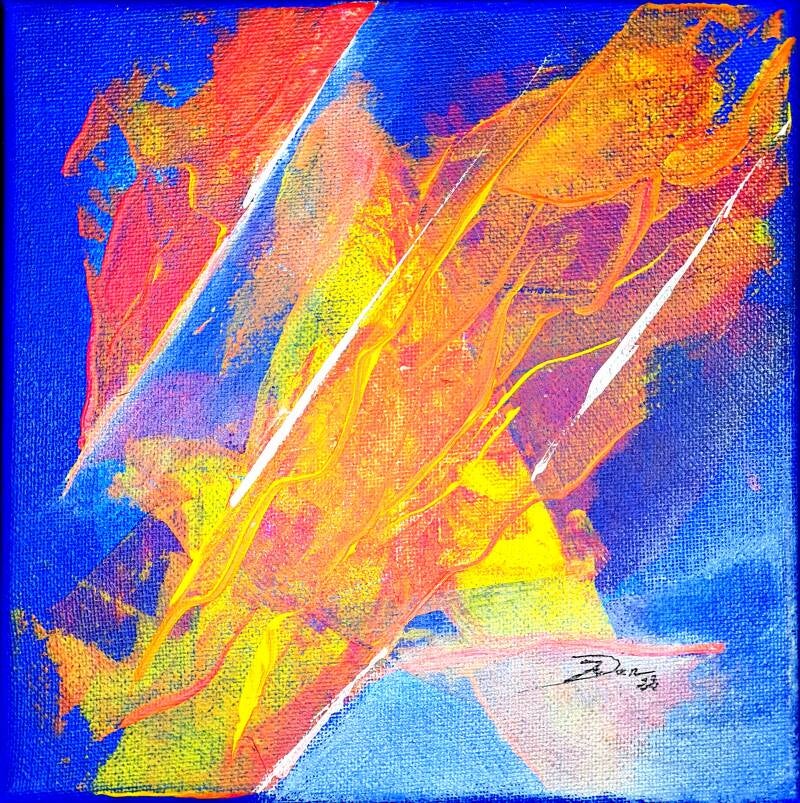 A flamboyant 20x20cm 110.00 CHF