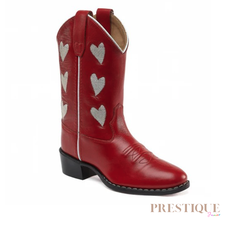 Bootstock Hearts Red Kids