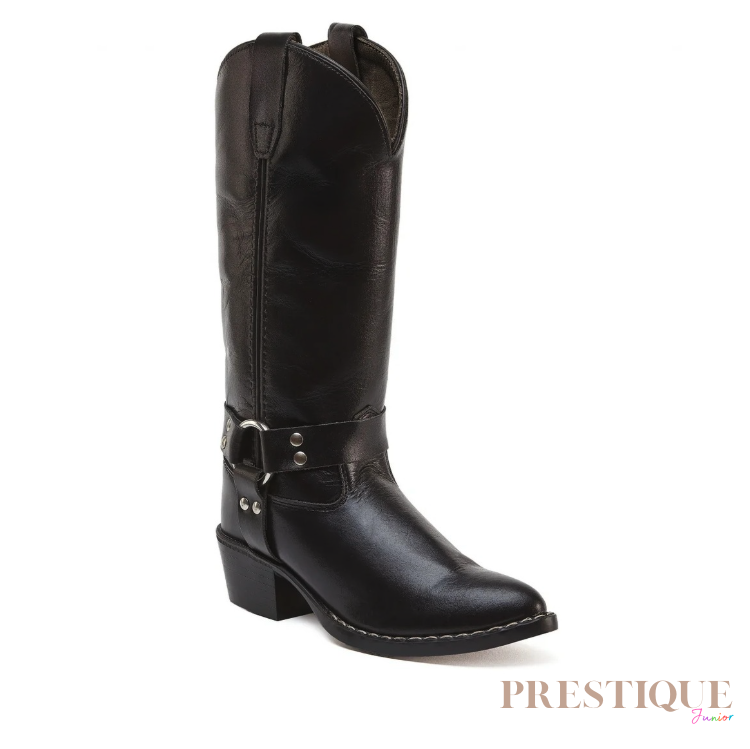 Bootstock Jacky Black High Kids