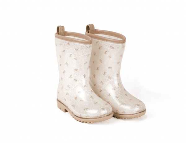 Wellies Regenlaarzen Flower Buds Glitter