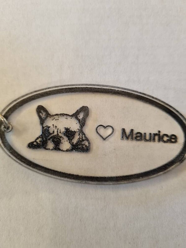 Gepersonaliseerde sleutelhanger