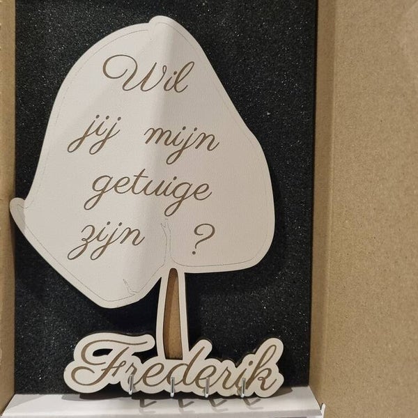 Wil je mijn getuige zijn