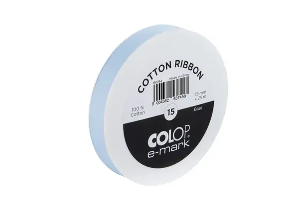 Katoenlint Blue 15mm x 25m