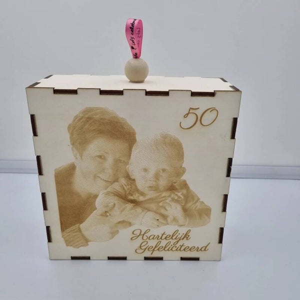 Speciaal houten doosje