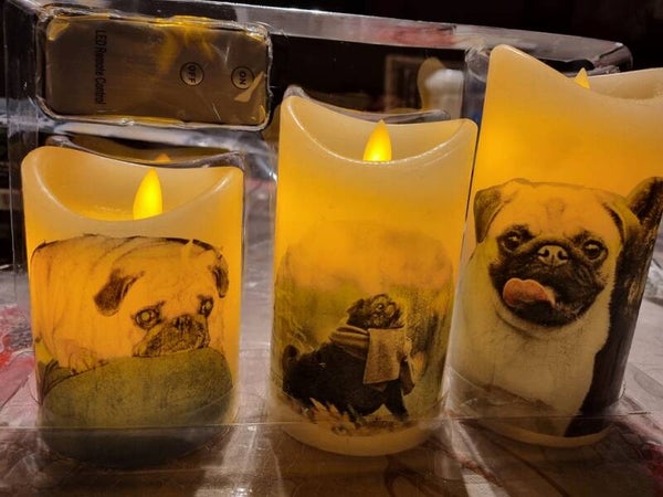 Kaars met eigen foto