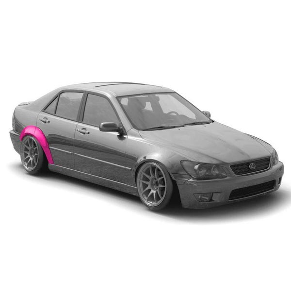 Lexus IS 200/300 (Toyota Altezza) Type 1 Rear Fenders (+50 mm)