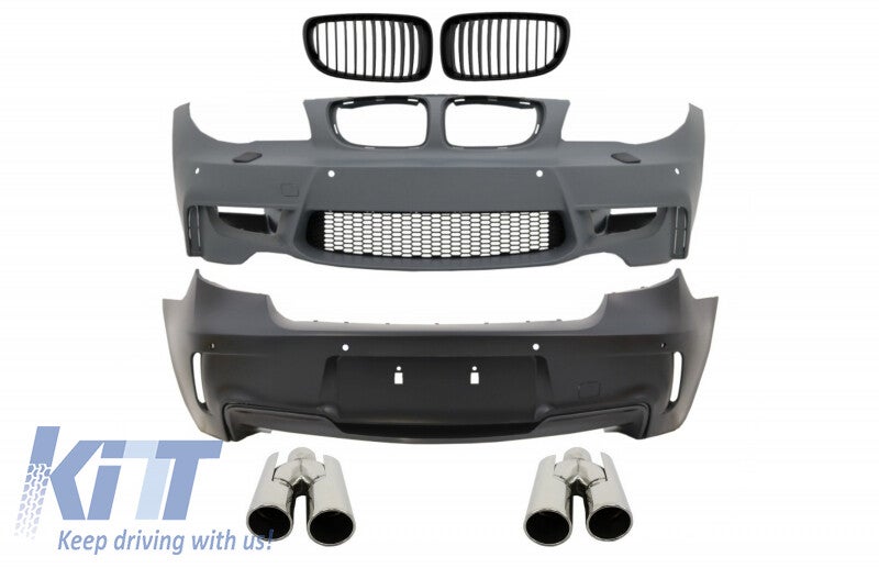 BMW e87 e81 e82 e88 (04-11) Bumper Kit 1M Design With Air Duct Vent