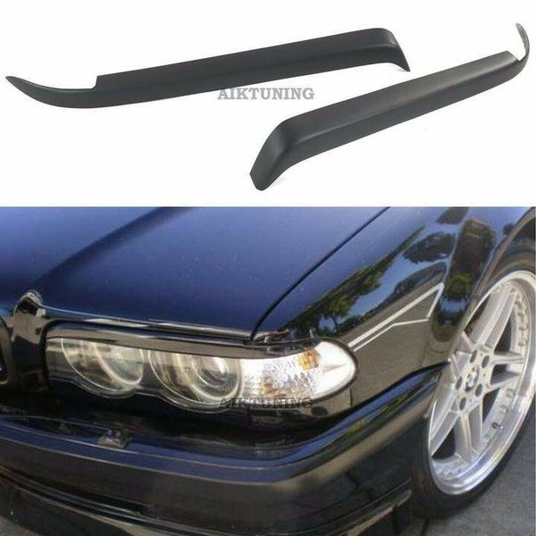BMW e38 Headlight Eyebrow Set Eye Lid Spoilers