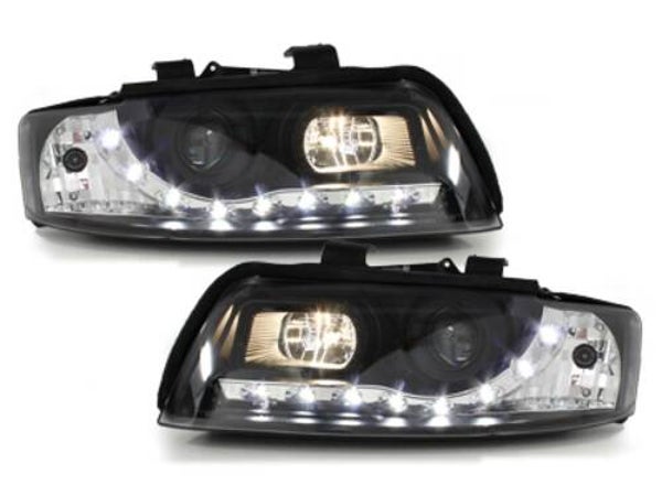 Audi A4 B6 8E (01-04) Dayline Headlights DRL-Optic Black