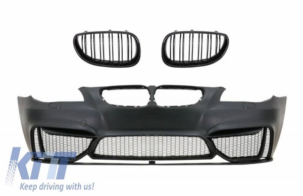 BMW e60 e61 (03-10) Front Bumper With Central Kidney Grilles M4 Design
