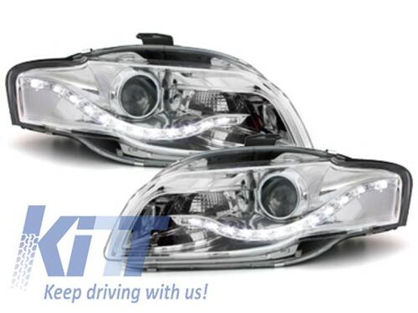 Audi A4 B7 (04-08) Headlights LED Daytime Running Lights DRL-Optic
