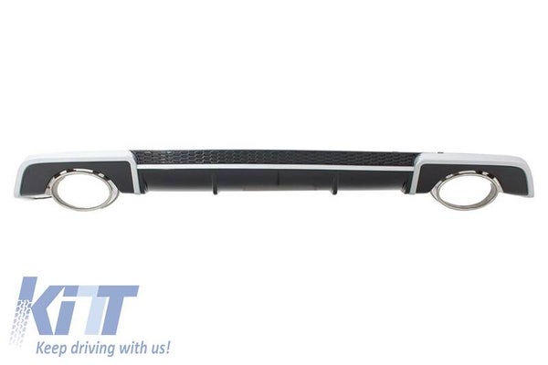 Audi A3 (12-15) Sedan Cabrio Rear Diffuser RS3 Design