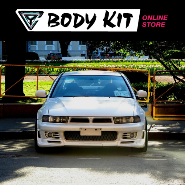 Mitsubishi Galant Legnum (96-02) Super VR-4 Pads on Front Bumper