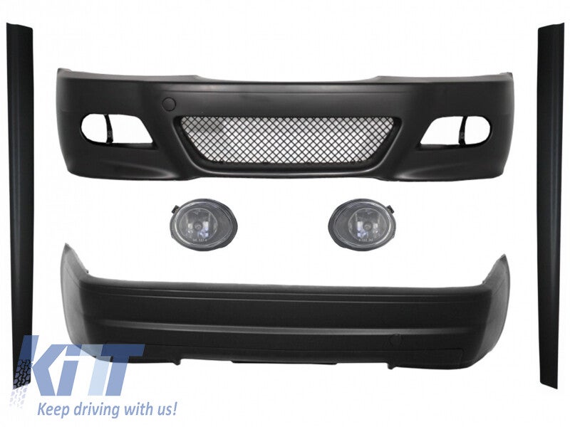 BMW e46 Coupe/Cabrio (98-04) Body Kit With Fog Lights M3 CSL Design