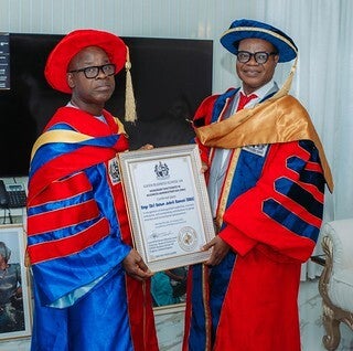 Honorary Doctorate Award