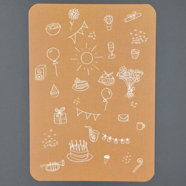 Wenskaart Birthday Power