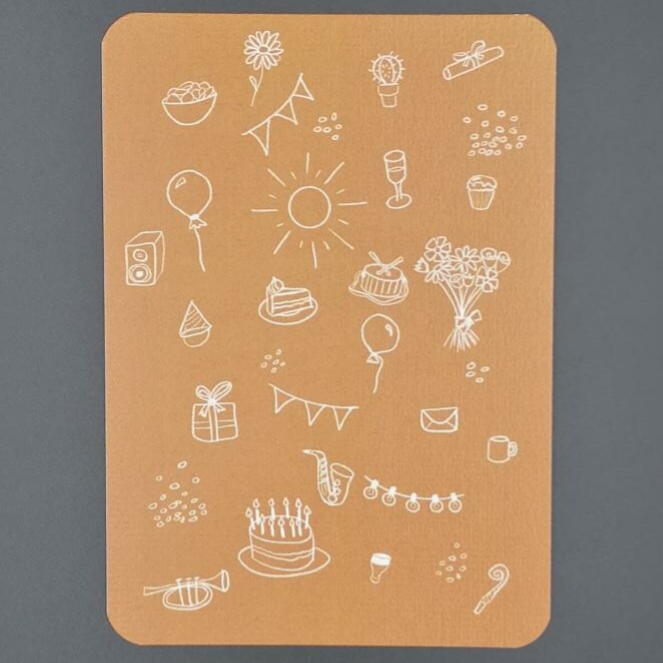 Wenskaart Birthday Power