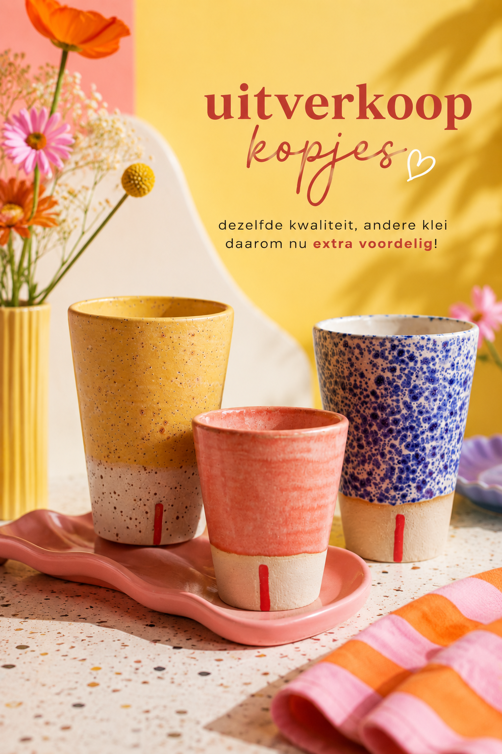 Uitverkoop kopjes